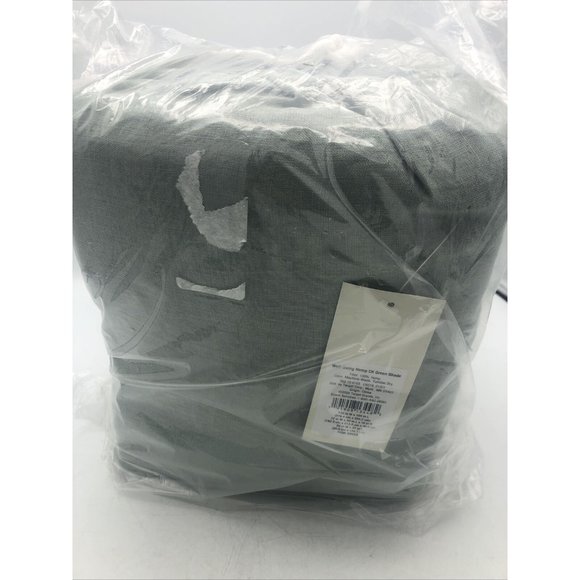 Casaluna California King well-Being Hemp Sheet Ser Green - Picture 7 of 8